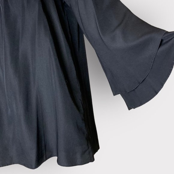 VAVA by Joy Han GEORGINA Off-The-Shoulder Blouse BLACK L - Picture 4 of 7